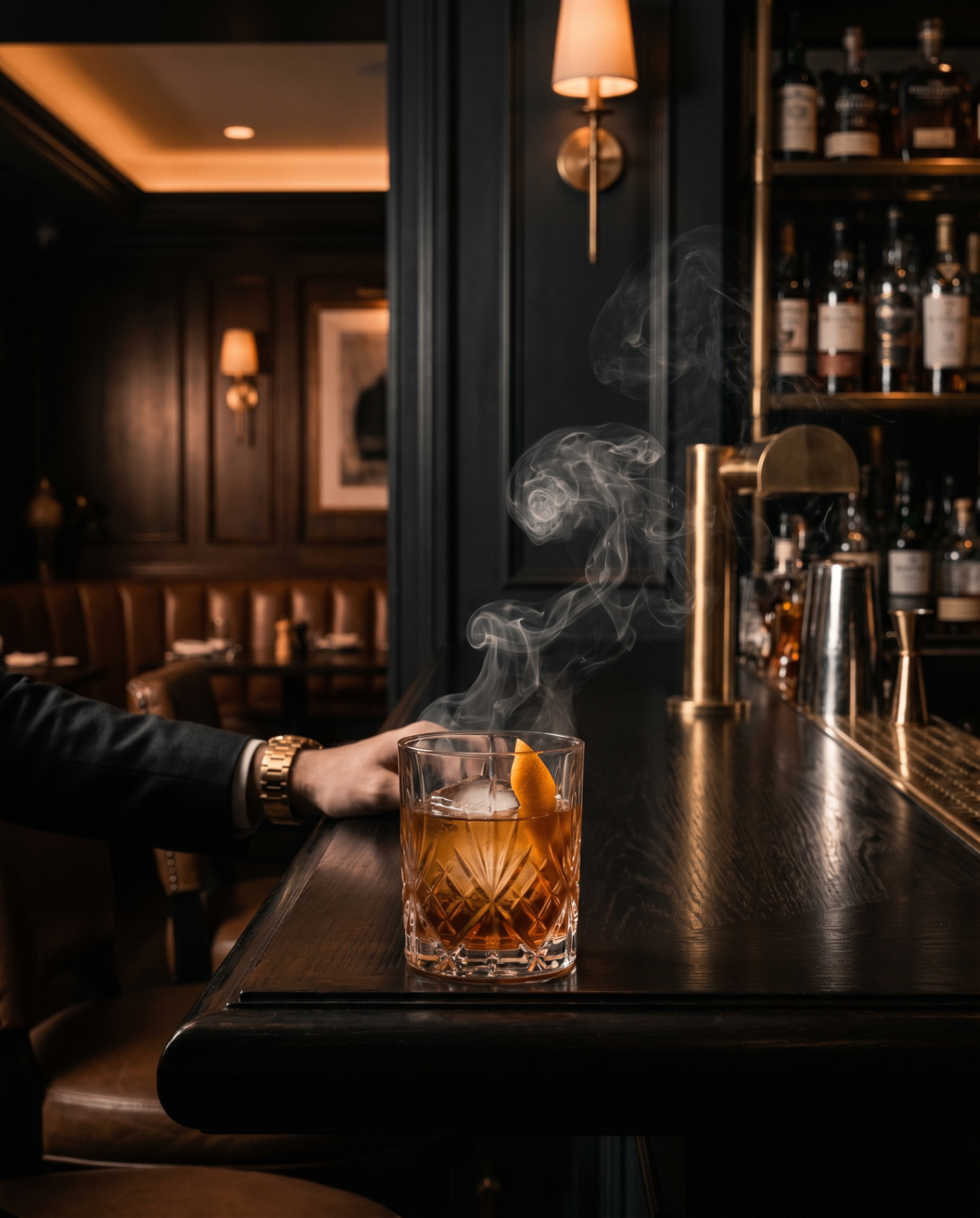Smoked Old Fashioned